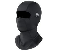 MDLSDE Cagoule Balaclava, Masque Multifonction Capuche Respirante Chapeau Vélo Professionnel Doublure Casque Nuque Protection d'hiver Homme Femme Balavala D'Équitation pour Moto de Ski Snowboard Noir