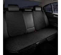 MDMDPYLCH Coussin Siege Voiture Lin, pour BMW X1 2013-2026, Respirant Contre Transpiration Coussin Siège Avant Arrière Ensemble Tapis Intérieure Voiture,1setrear-B