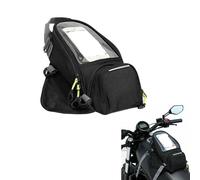MDMDPYLCH Sacoche de Reservoir Moto, pour Suzuki Grass Tracker 2002-2016 Oxford PVC Transparent Tactile Sac Rangement réservoir magnétique,A-Normal