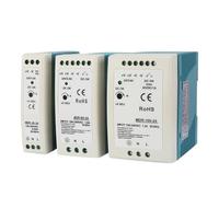 MDR 10W 20W 40W 60W 100W 50/60HZ Power Switch Supply 5V 12V 24V DIN Rail Adjustable Power Supply DC Automotive Source(MDR-60-24)