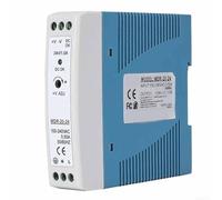 MDR-20 Alimentation sur rail 12 V 24 V 48 V Alimentation industrielle 20 W avec voyant d'alimentation LED pour tous les types d'équipements (MDR-20-48)