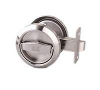 MDRBB Poignée de Porte 304 Acier Inoxydable Tirez la poignée de Porte de Porte de Porte Invisible de Porte de Porte sans clé, for la Chambre ou la Salle de Bain Poignée de Porte à Levier