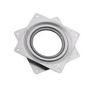 MDSIOKHJ Base Pivotante pour Siège Plateau tournant à roulement Susan Robuste de 4 Pouces, siège Bateau, Base Plaque pivotante, présentoir Rotatif 360 degrés, matériel Meubles(B-4inch)
