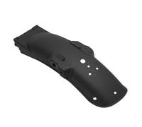 MDSIOKHJ Ensemble De Garde-Boue De Vélo 1 pièce de Protection Garde-Boue Avant rétro en ABS Noir for Moto, Housse Remplacement sur Mesure pour VTT, Vélo De Route(Black Rear Fender)