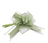 MDSIOKHJ Nœud en Ruban 10/20 pièces 5cm Beau Ruban à Tirer nœud Fleurs Papillon fête de Mariage décoration Salle Voiture pour La Décoration(Color 04,10pcs)