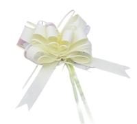 MDSIOKHJ Nœud en Ruban 10/20 pièces 5cm Beau Ruban à Tirer nœud Fleurs Papillon fête de Mariage décoration Salle Voiture pour La Décoration(Color14,10pcs)