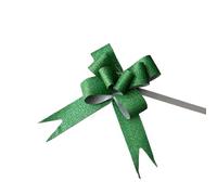 MDSIOKHJ Nœud en Ruban 10 pièces Rubans Fleur Scintillant Tirer Noeud Ruban Cordes pour La Décoration(Green)