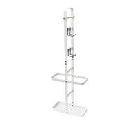 MDSIOKHJ Rangement De Tapis De Yoga Support de Rangement créatif for Tapis Yoga, Art du Fer, Corde à Sauter, équipement Fitness, Raquette Badminton, Tige en Mousse(White)