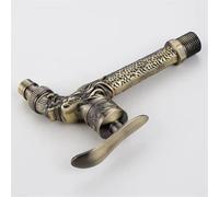 MDSIOKHJ Robinets Extérieurs Robinet Mural for extérieur, Jardin, Salle de Bain, Baignoire, Machine à Laver pour Le Jardin(Bronze)