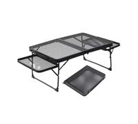 MDSIOKHJ Table De Camping Table de Camping Portable à Manger Sauvage Pliante Maille Fer en Plein air(Color 2)