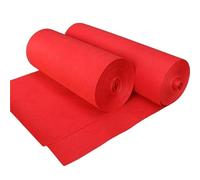 MDSIOKHJ Tapis De Mariage Tapis de Mariage 1 épais Rouge, Proposition d'événement Vacances, fête, allée d'hôtel pour Les Mariages(10 m)
