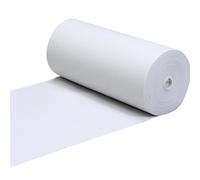 MDSIOKHJ Tapis De Mariage Tapis de Mariage antidérapant, Chemin d'allée, Blanc, Rouge, for cérémonie, fête, scène pour Les Mariages(White,25.0M,1.0M)