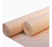MDSIOKHJ Tapis De Mariage Tapis de Mariage antidérapant, Chemin d'allée, Blanc, Rouge, for cérémonie, fête, scène pour Les Mariages(Color-14,15M,1.5m)