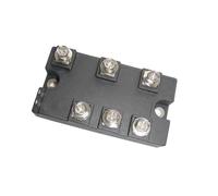 MDST200A Module de pont redresseur triphasé 200 A haut courant Rectification entièrement ondulée Base en cuivre Chevalet redresseur à courant élevé