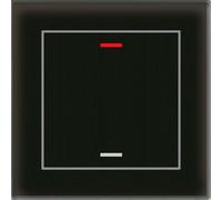 MDT BE-GTL10S.01 Bouton-poussoir en verre II Light 1x RGB-W Noir Neutre (BE-GTL10S.01)