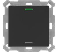 MDT BE-TAL550106.01 Bouton-poussoir KNX Light 55 simple RGBW noir mat Neutre 1 (BE-TAL550106.01)