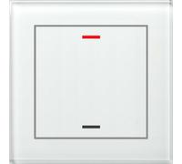 MDT Bouton-poussoir en verre II Light 1-f. RGBW, blanc, neutre