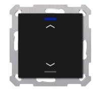 mdt MDT KNX Bouton Light 55 1 touche RGBW noir mat Jalousie BE-TAL550106.A1 Quantité:1