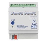 mdt MDT technologies Actionneur chauffage 8 canaux 4TI REG, 24-230VAC AKH-0800.03 Quantité:1