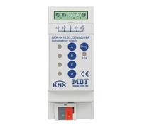 mdt MDT technologies Actionneur de commutation 4 canaux 2TE REG, 16A, 230VAC, Komp. AKK-0416.03 Quantité:1