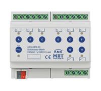 mdt MDT technologies Actionneur de commutation 8 voies 6TE REG, 16A, 230VAC AKS-0816.03 Quantité:1