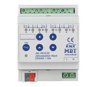 mdt MDT technologies Actionneur de volet roulant 4 canaux REG, 10A, 230VAC JAL-0410.02 Quantité:1