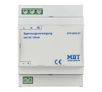 mdt MDT technologies Alimentation 4TE REG, 750mA, 24VDC SELV STV-0024.01 Quantité:1