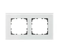 mdt MDT technologies Cadre en verre double blanc BE-GTR2W.01 Quantité:1