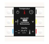 mdt MDT technologies Centrale de commande Smart 86 écran couleur rws/brillant BE-BZS86.01 Quantité:1