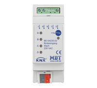 mdt MDT technologies Entrée binaire 4 voies 2TE REG, 230VAC BE-04230.02 Quantité:1