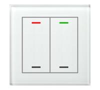 mdt MDT technologies Glastaster II Light double RGBW, blanc, neutre BE-GTL20W.01 Quantité:1