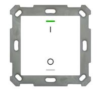 mdt MDT technologies Taster Light 55 1 voie RGBW, blanc mat/brillant, commutable BE-TAL55T1.B1 Quantité:1