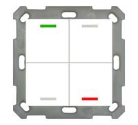 mdt MDT technologies Taster Light 55 4 voies RGBW, blanc mat/brillant, neutre BE-TAL5504.01 Quantité:1