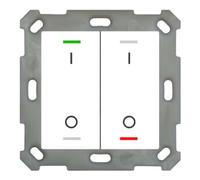 mdt MDT technologies Taster Light 55 double RGBW, blanc chaud/clair, commutable BE-TAL55T2.B1 Quantité:1