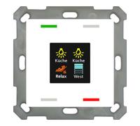 mdt MDT technologies Taster Smart 55 4 boutons écran couleur, rws/glä BE-TAS5504.01 Quantité:1
