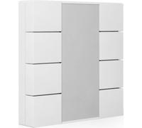 MDT technologies Bouton-poussoir 55 octuple, blanc pur BE-TA5508.02