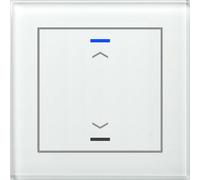MDT technologies Bouton-poussoir en verre II Light simple BE-GTL10W.A1
