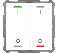 MDT technologies Bouton-poussoir Light 63 double BE-TAL63T2.B1
