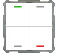 MDT technologies Bouton-poussoir Light 63 quadruple RGBW,Studiows,glä BE-TAL6304.01 (BE-TAL6304.01)