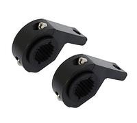 Mdurian 2 pièces Support de Montage 35MM-50MM Universel De Travail Tube De Lumière Pince De Montage Support Phares Rouleau Support Voiture LED Bar Lampe