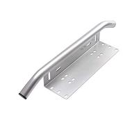 Mdurian Support de Montage Universel pour Plaque d'immatriculation 23" Numéro de Cadre Bull Bumper Mount Barre Avant Pare-Chocs LED lumière Aluminium Argent