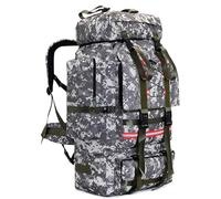 MDWZH Sac à dos de randonnée 130L pour hommes – Grande capacité, camping & survie (B)