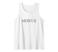 MDXVII Année 1517 (Noir Ancien) Thèses de Luther Débardeur