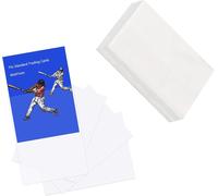 Mdy-100 Pcs Protege Carte, Pochette Carte 66 * 91mm, Pochettes Standard Card Sleeves Transparentes Pour Carte Magic, Star Wars, Yugioh