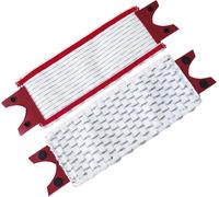 MDY-2 Pièces Replacement Microfibre Pad Lavette pour Vileda Ultramax, Têtes de Recharge de Vadrouille pour Tous Types De Sols, Recharges en Microfibre pour Vileda