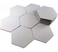 Mdy-20 Grandes Tuiles De Jeu De Société Hexagonales Vierges (Colons De Taille Catan) Tuiles De Jeu, Projets De Jeu