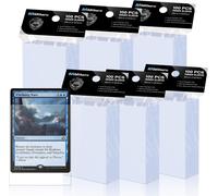 Mdy-600 Pcs Inner Sleevs, Perfect Fit Card Sleeves Pour Pochettes Doubles, Slive Carte Pour Cartes À Collectionner, Cartes De Football, Cartes De Baseball