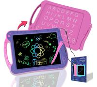 MDY-AstroDraw Jouet Tablette Dessin LCD Enfant de 2 3 4 5 6 Ans, Filles 1ères Écriture Jouet,Cadeau Fille Anniversaire Noël (Violet/Rose)