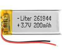 Mdy-Batterie 261844 Lipo 3.7v 200mah 0.74wh 1s 5c Liter Energy Battery Pour L'électronique Rechargeable Téléphone Portable Smartwatch Gps - Ne Convient Pas À La Radiocommande 46x18x3mm (200mah261844