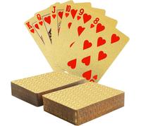 Mdy-Cartas De Póquer, 2 Barajas De Cartas Profesionales De Plástico De Diseño Impermeable, Cartas De Juego, Juegos De Cartas De Lujo, Cartas De Póquer